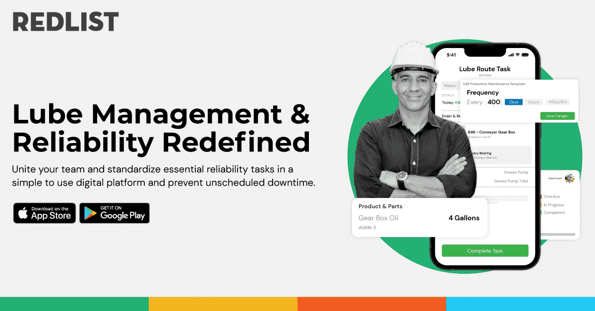 Lubrication Management Software PM Templates Offline App