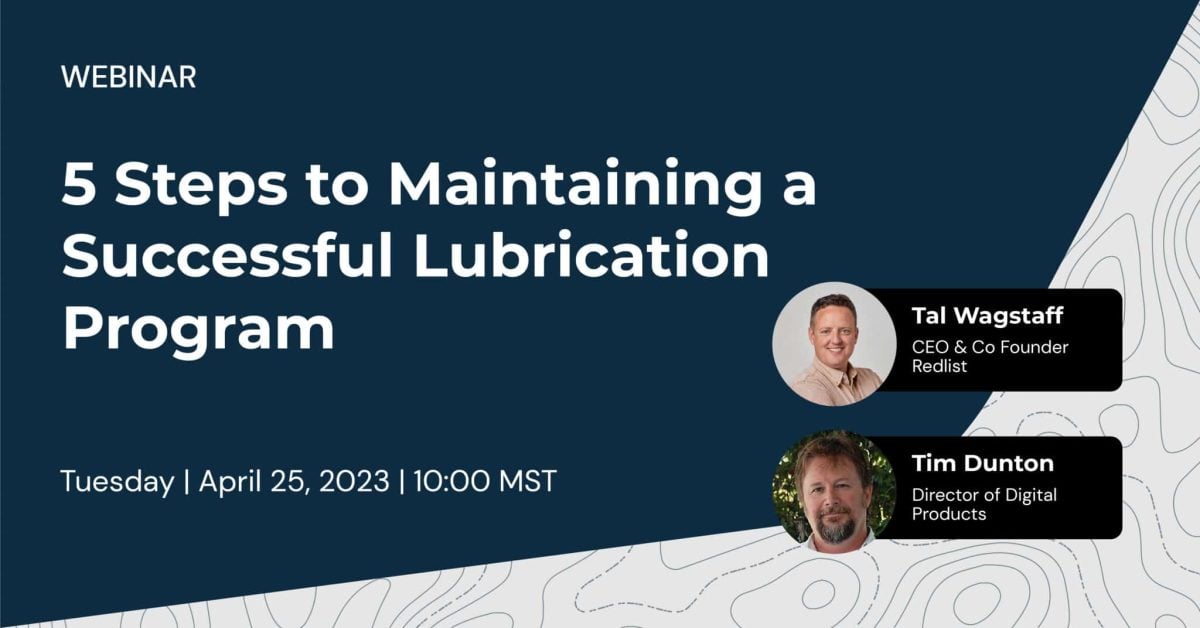 5 Steps to Maintaining a Successful Lubrication Program